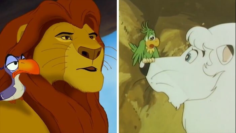 16 evidencia de que "el Rey león" rip — off del anime Japonés