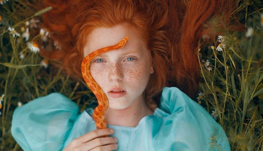 16 fascinantes fotos de personas con pecas