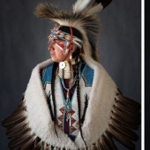 16 increíbles retratos de indios americanos en trajes rituales