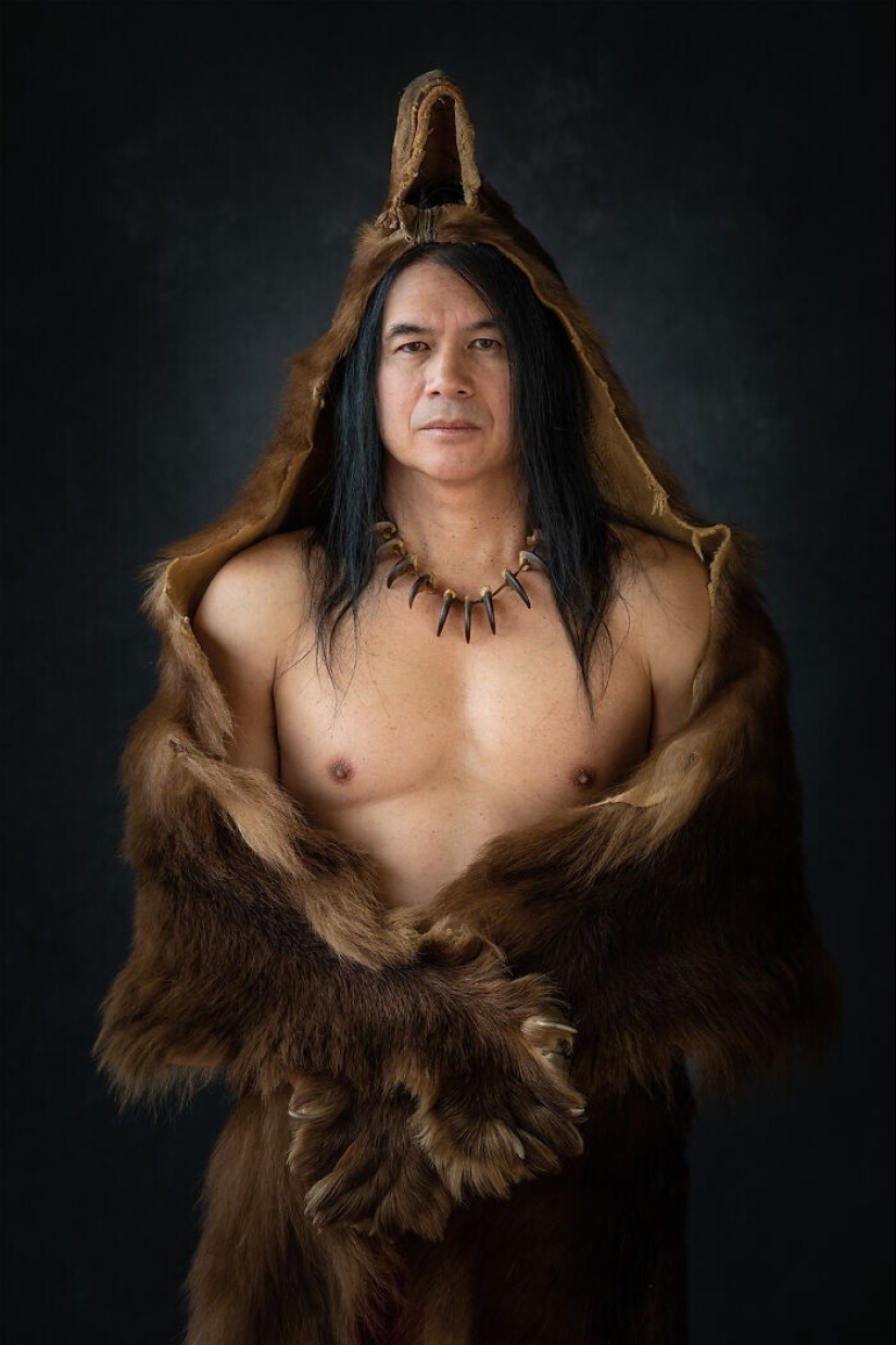 16 incredible portraits of American Indians in ritual costumes