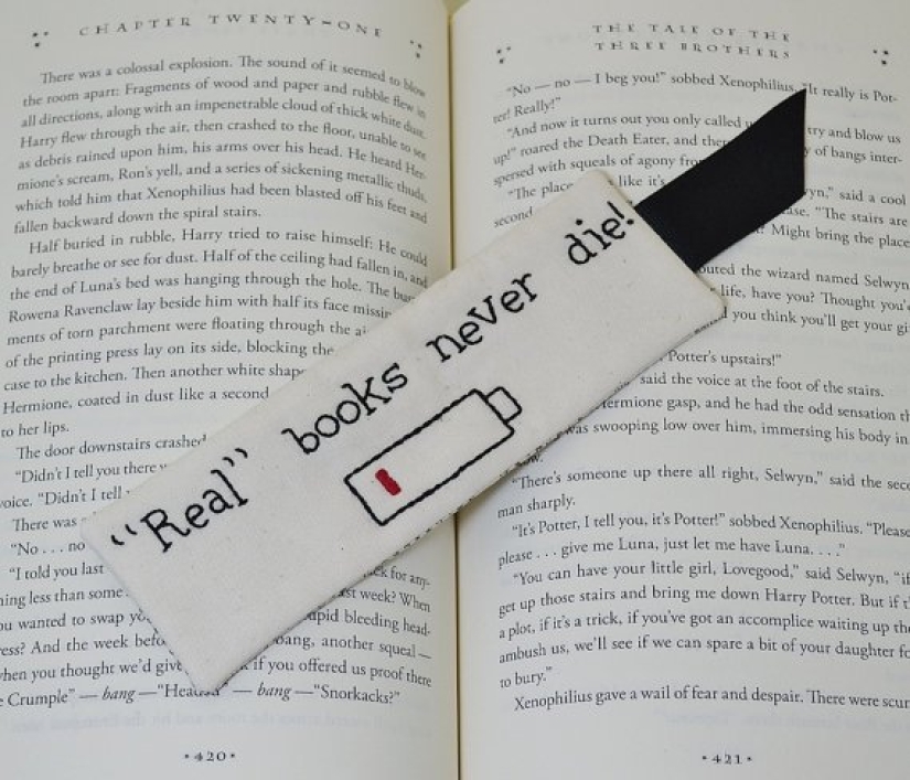 16 pleasant and unusual gifts for those who love books very much