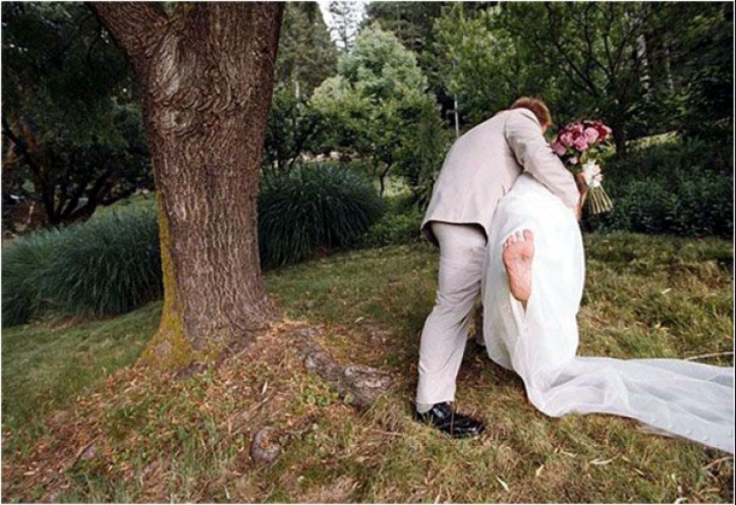 17 examples when a wedding photographer is doing well with a sense of humor