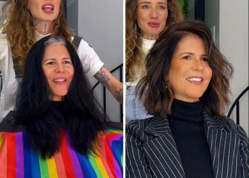 17 impresionantes cambios de imagen del cabello antes y después realizados por esta estilista