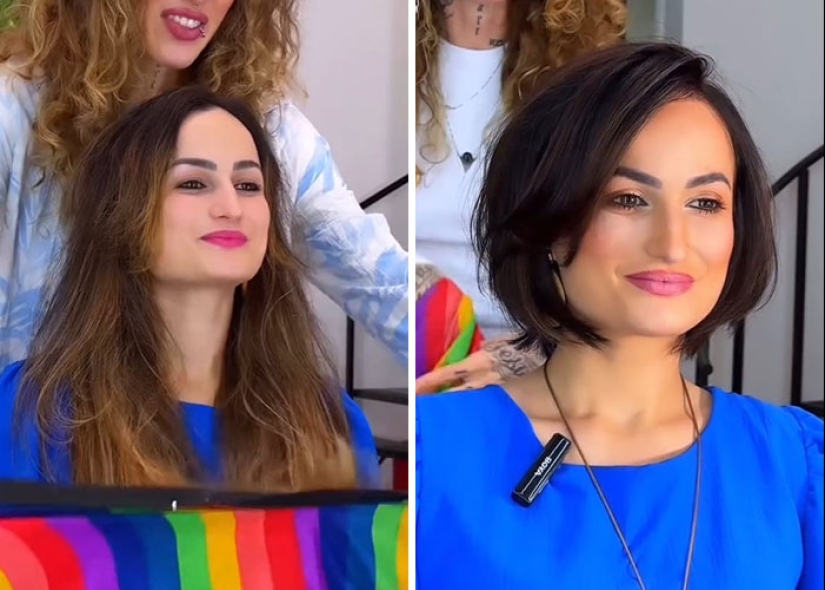 17 impresionantes cambios de imagen del cabello antes y después realizados por esta estilista