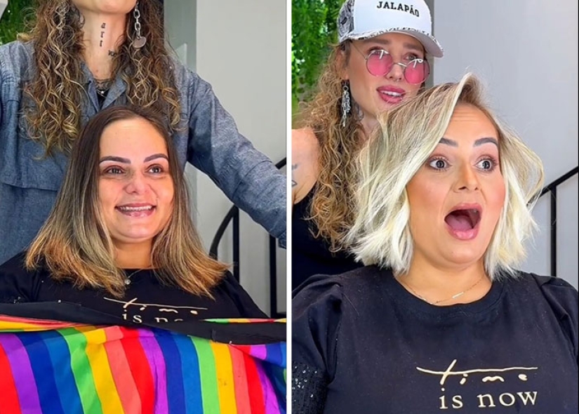 17 impresionantes cambios de imagen del cabello antes y después realizados por esta estilista