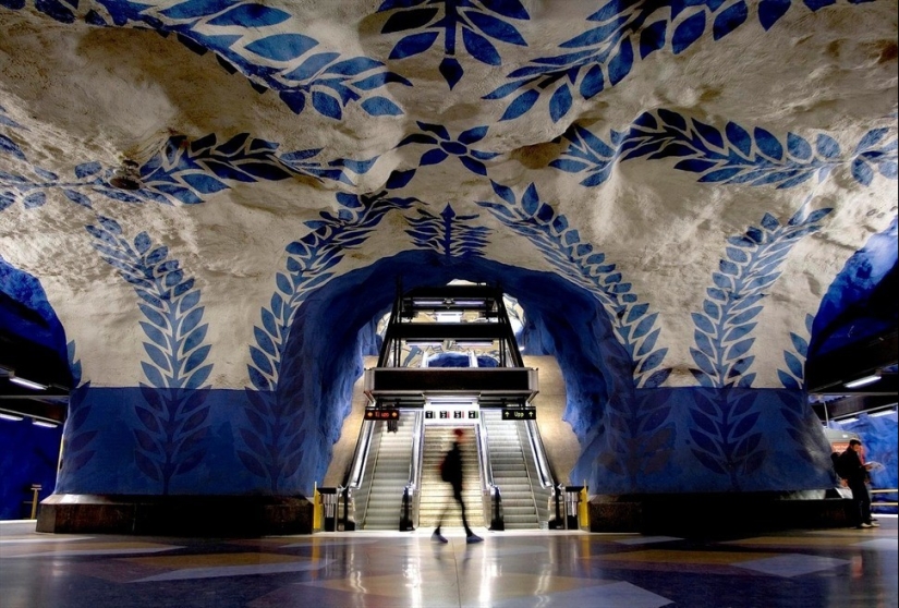 17 más mágica de las estaciones de metro de todo el mundo