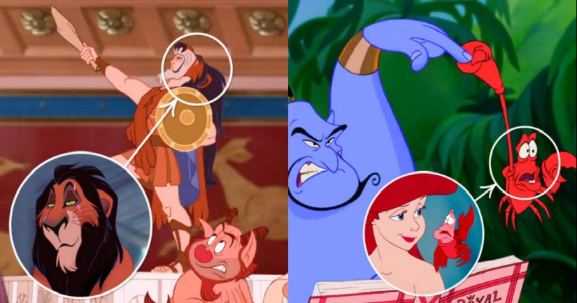 17 sorpresas en los dibujos animados de Disney que probablemente no conoces