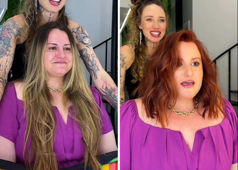 17 Stunning Before And After Hair Makeovers By This Stylist