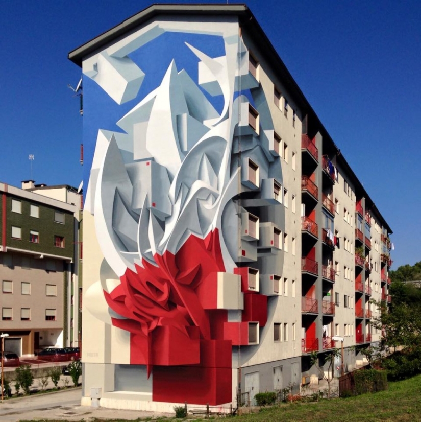 18 cool street art works that open a portal to another world