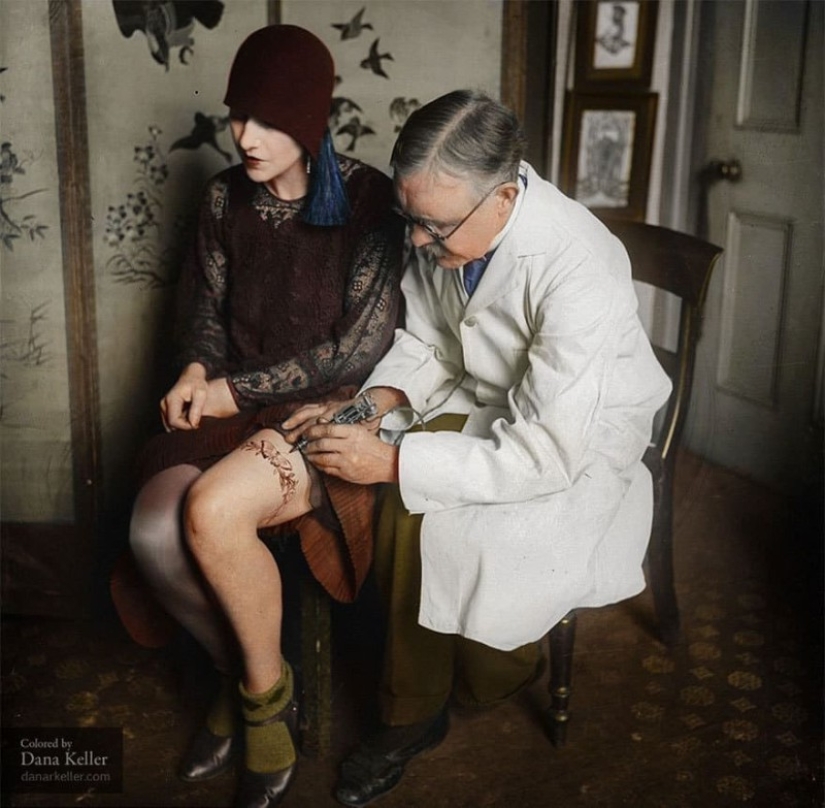 18 famous historical photographs in color