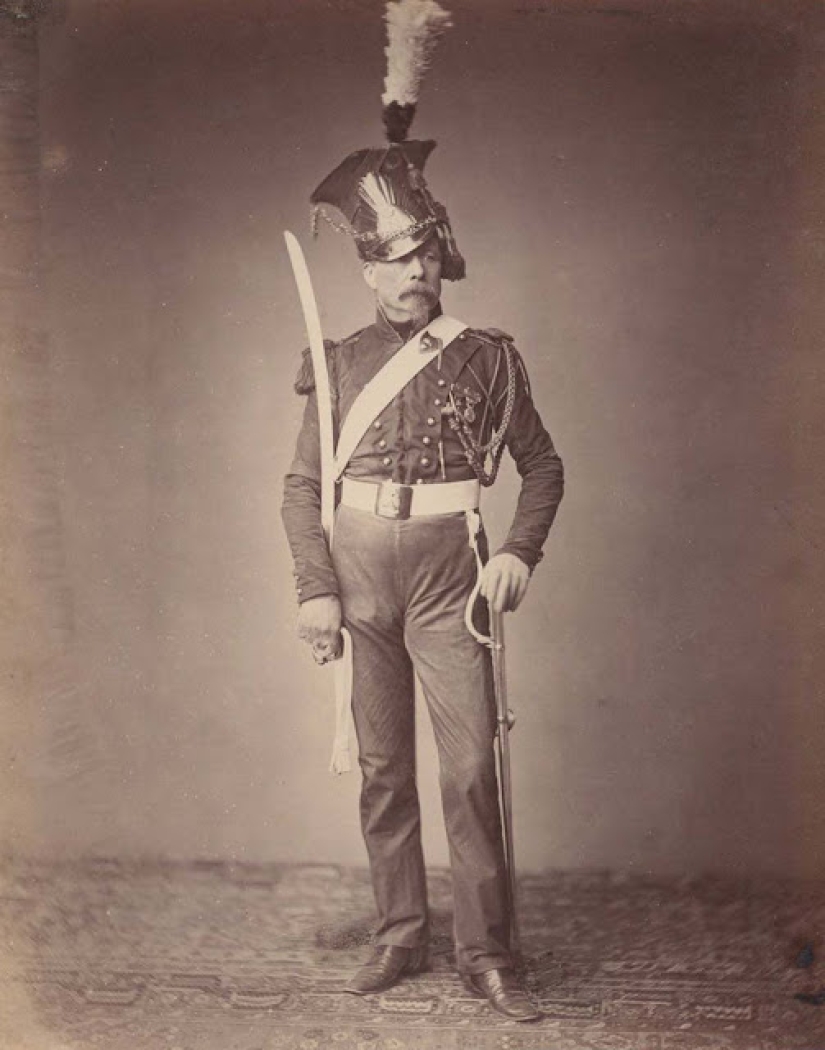 1858: retratos de los últimos veteranos sobrevivientes de las Guerras Napoleónicas