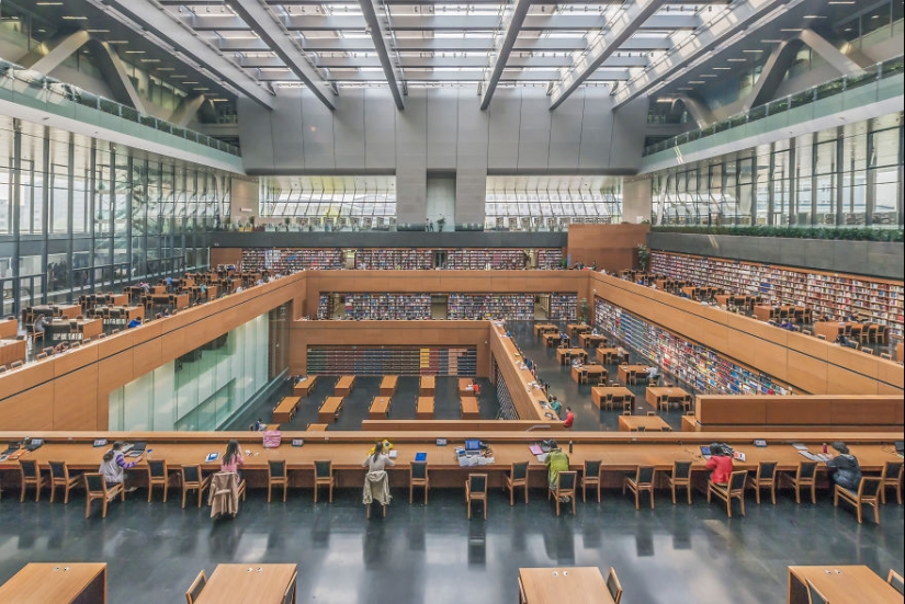 19 incredibly beautiful libraries, which I will love even those who are indifferent to reading