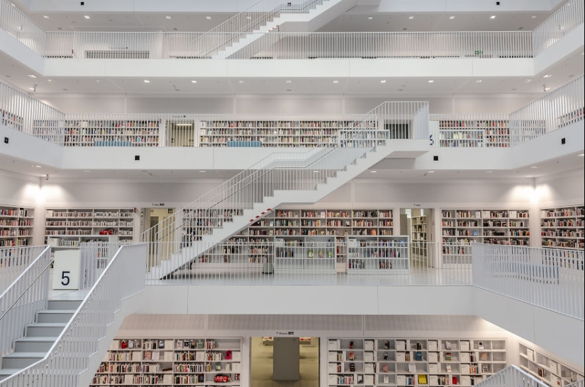 19 incredibly beautiful libraries, which I will love even those who are indifferent to reading