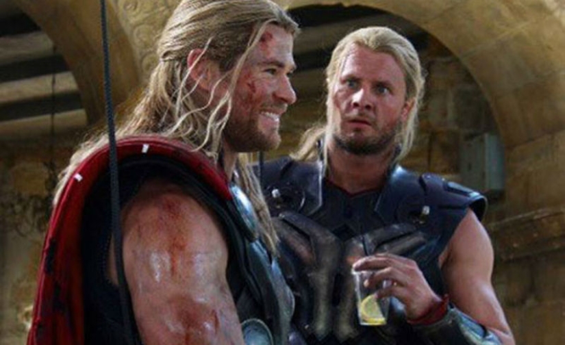 19 photos of the "Avengers" with their understudies, after which the actors don't look so cool