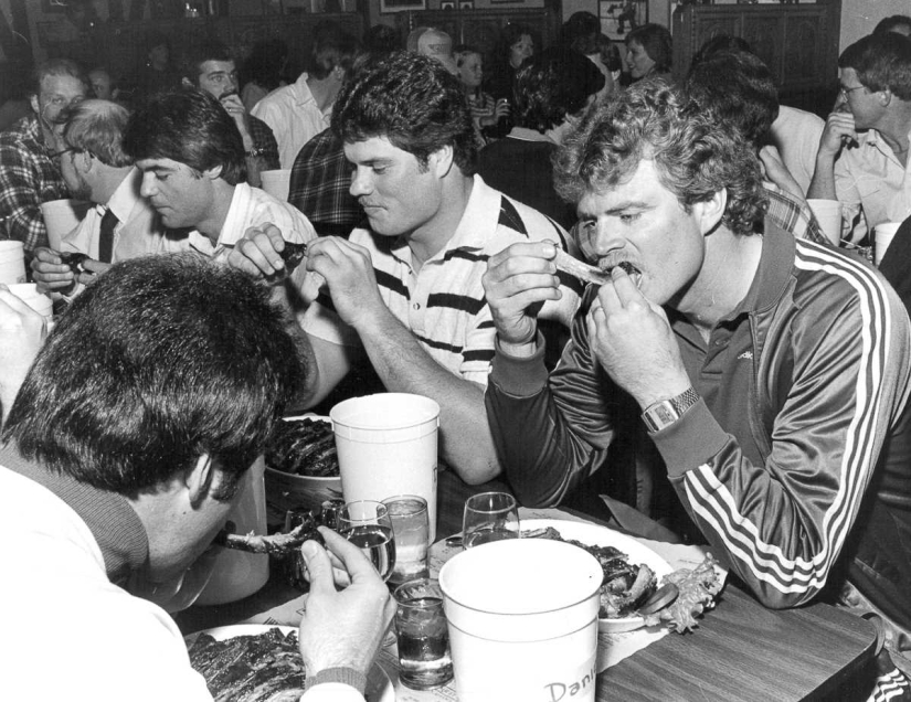 1915-1987: speed eating contests