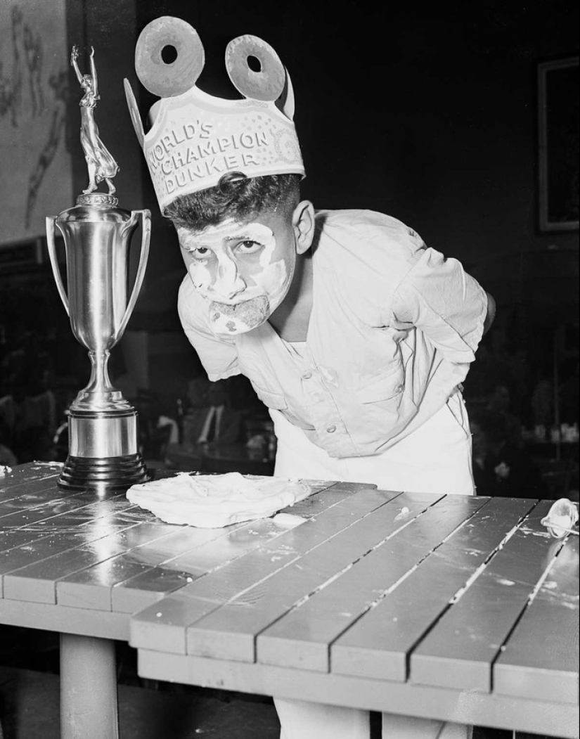 1915-1987: speed eating contests