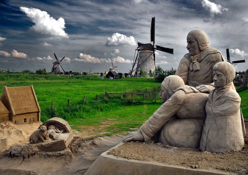 20 amazing sand sculptures