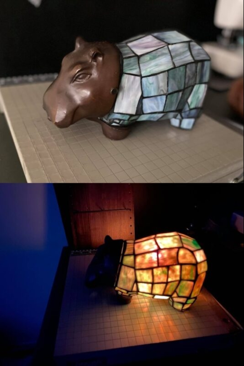 20 ambiguous lamps from flea markets, which are more surprising than useful