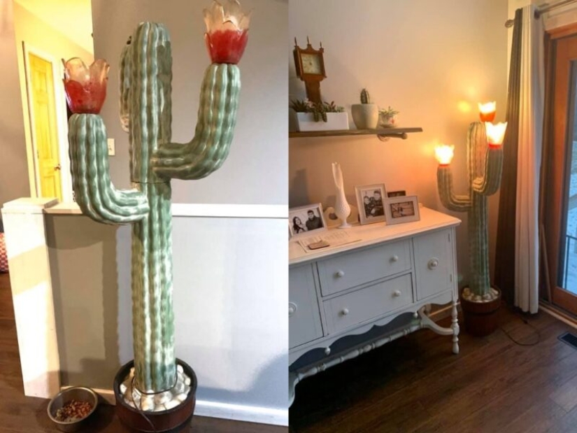 20 ambiguous lamps from flea markets, which are more surprising than useful