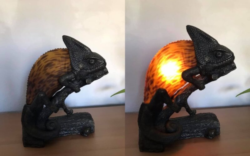 20 ambiguous lamps from flea markets, which are more surprising than useful