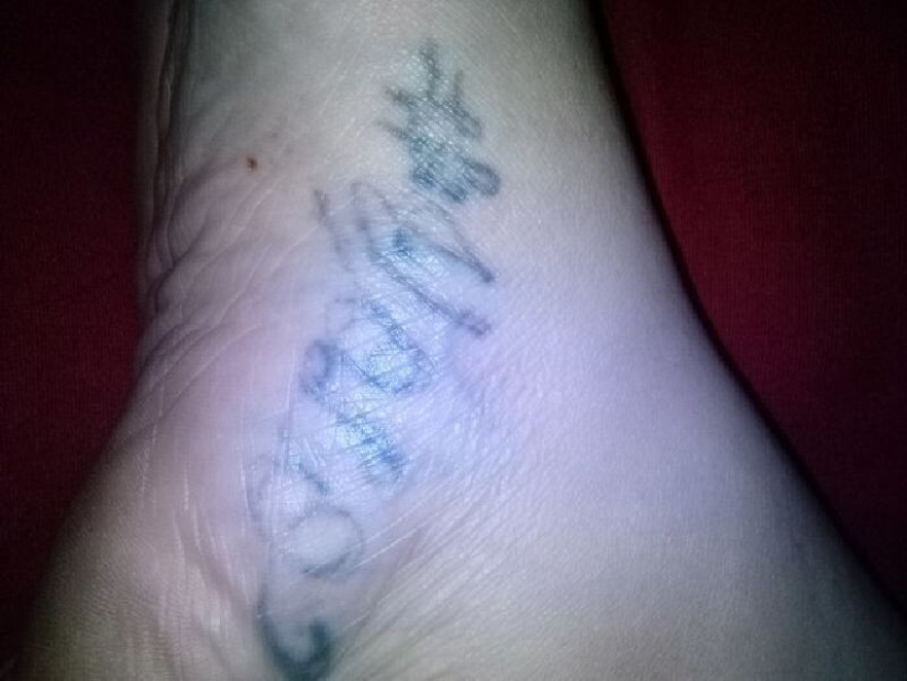 20 cases when people regretted a tattoo very much