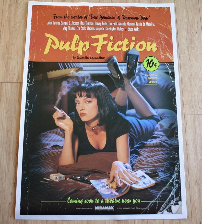 20 datos sobre la película &quot;Pulp Fiction&quot; que no sabías