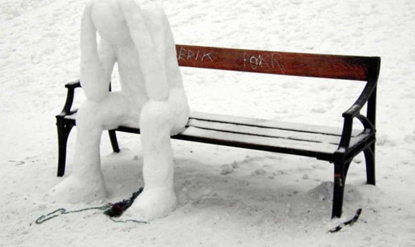 20 ejemplos de qué más, además de un muñeco de nieve, se puede hacer de nieve