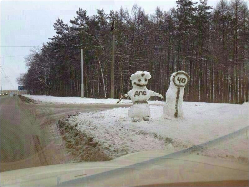 20 ejemplos de qué más, además de un muñeco de nieve, se puede hacer de nieve