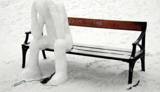 20 examples of what else, besides a snowman, can be made of snow