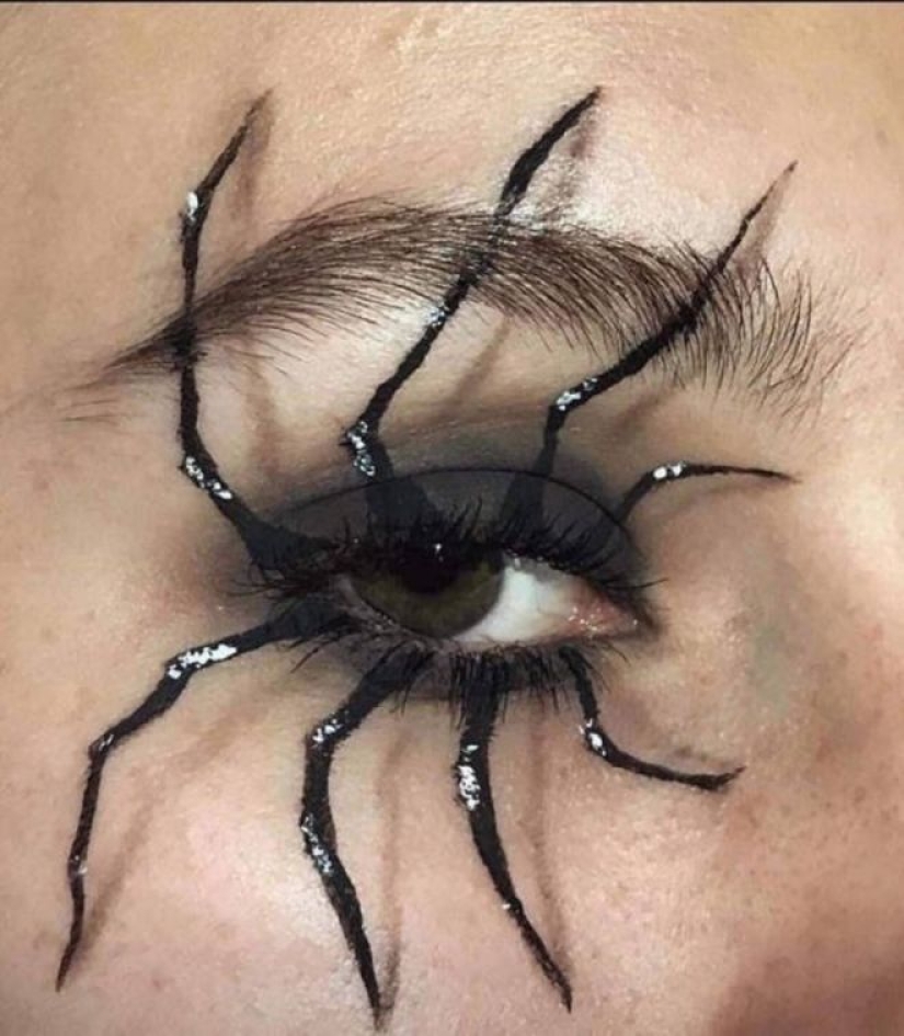 20 foto con una araña enorme, de la que arachnophobe horrorizarse