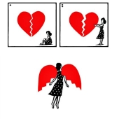 20 illustrations about love, in which everything is clear without words