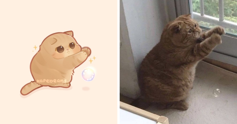 20 ilustraciones increíblemente lindas de animales lindos de Internet