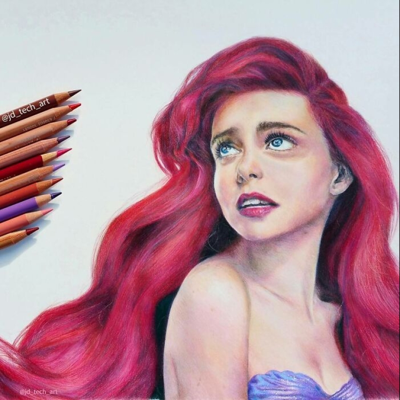 20 increíbles dibujos hiperrealistas hechos a lápiz por Joshua Dansby