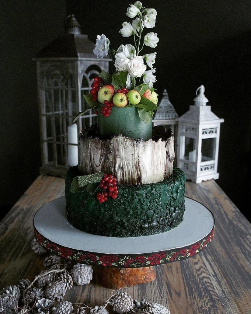 20 incredible cakes from a fairy pastry chef from Kaliningrad