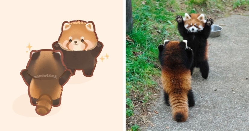 20 incredibly cute illustrations of cute animals from the Internet