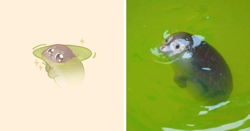 20 incredibly cute illustrations of cute animals from the Internet