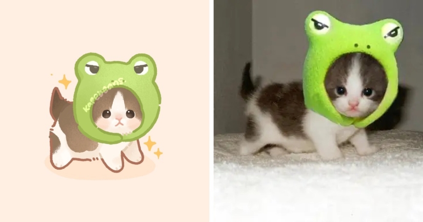 20 incredibly cute illustrations of cute animals from the Internet