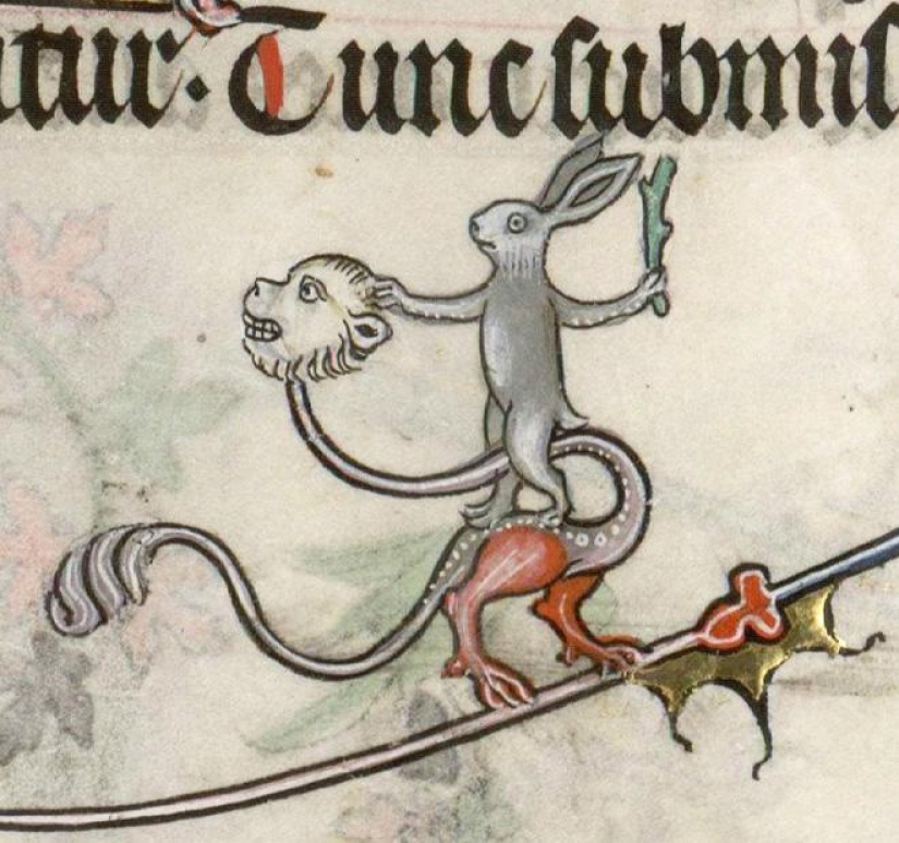 20 killer rabbits from medieval books: why these animals were painted as evil