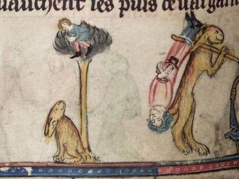 20 killer rabbits from medieval books: why these animals were painted as evil