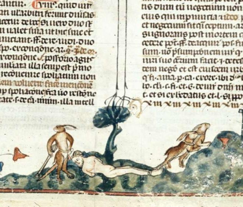 20 killer rabbits from medieval books: why these animals were painted as evil