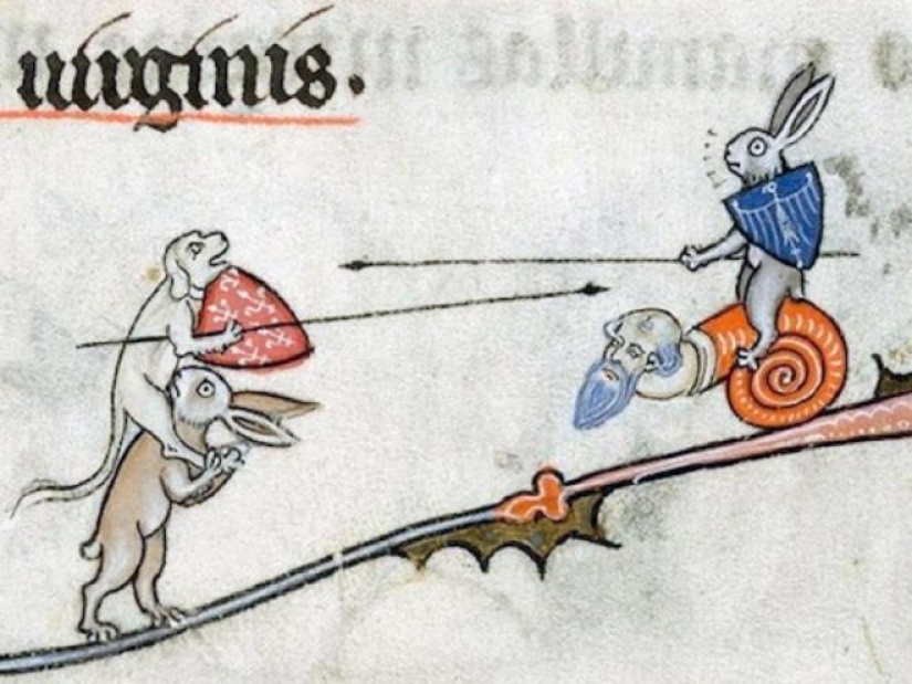 20 killer rabbits from medieval books: why these animals were painted as evil