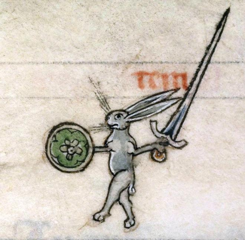 20 killer rabbits from medieval books: why these animals were painted as evil