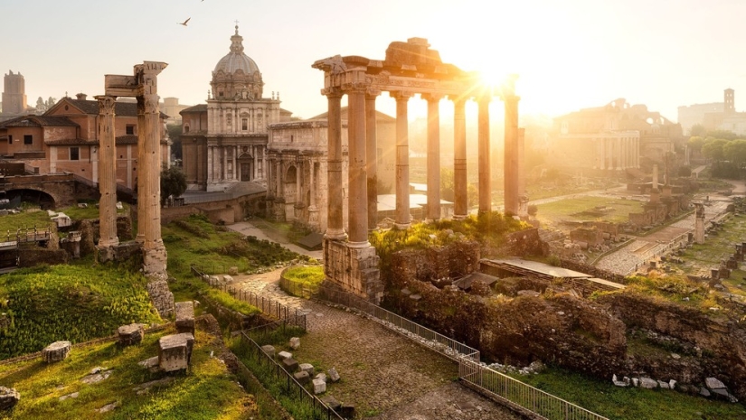 20 lugares pintorescos de diferentes países en los rayos del sol naciente