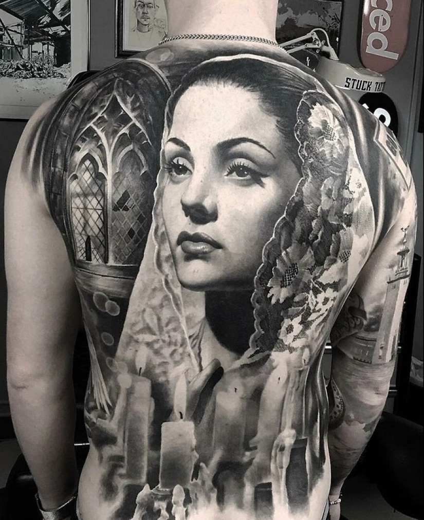 20 majestic tattoos by the Swedish artist Mr. Stacklife