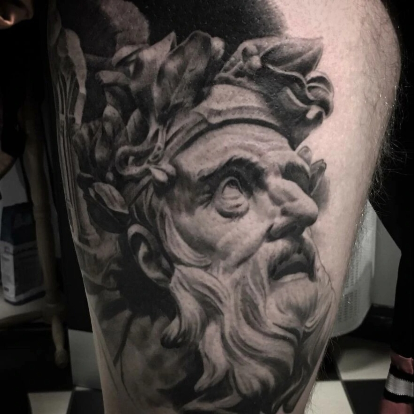 20 majestic tattoos by the Swedish artist Mr. Stacklife