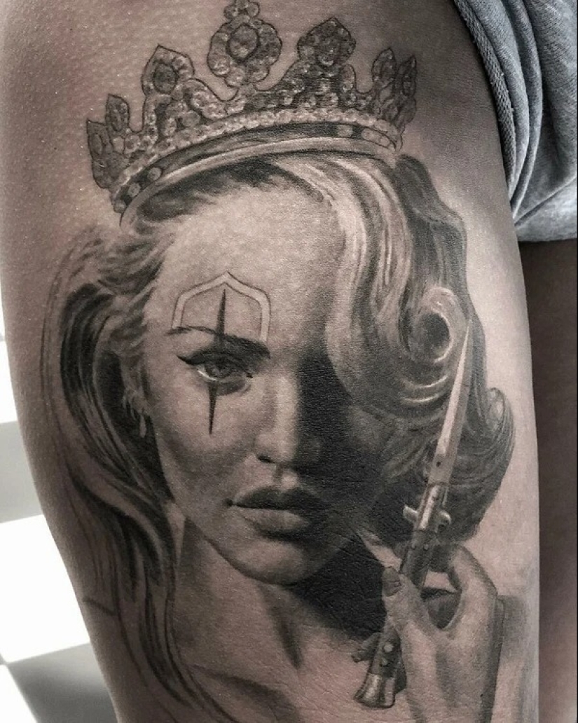 20 majestic tattoos by the Swedish artist Mr. Stacklife