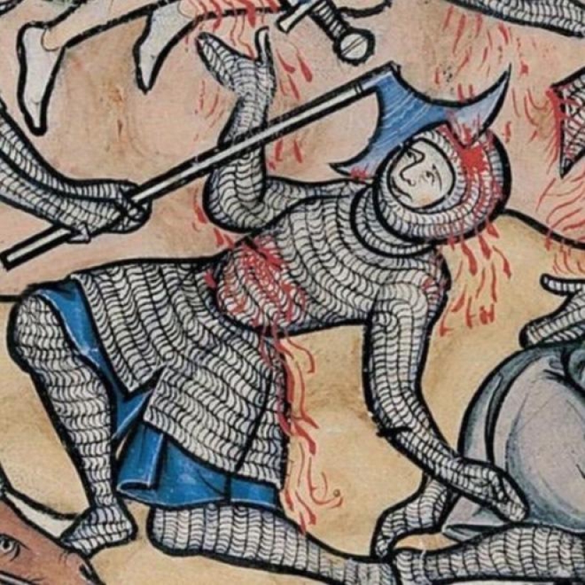 20 medieval paintings in which people are dealt with, but they absolutely don't care