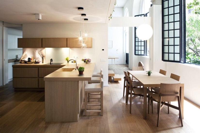 20 Most Beautiful Kitchens Made of Natural Wood