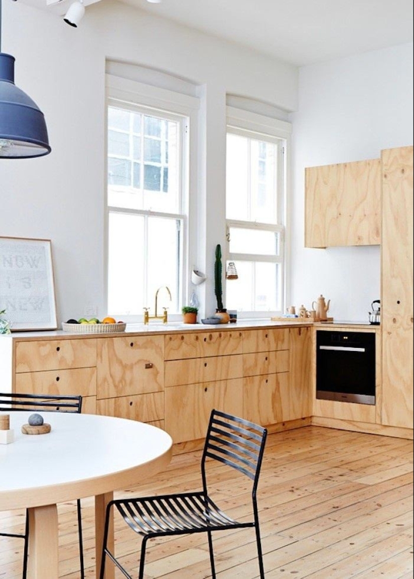 20 Most Beautiful Kitchens Made of Natural Wood