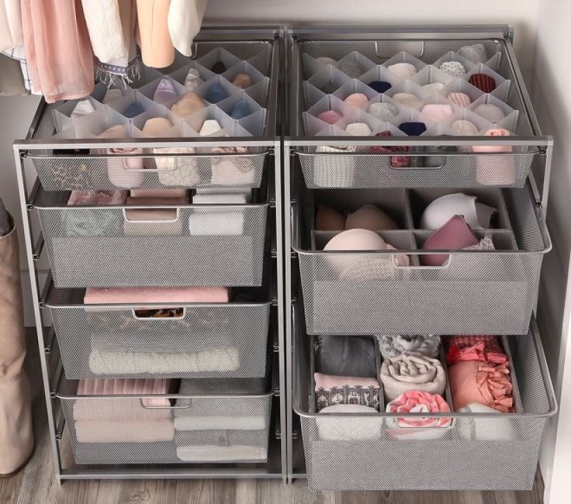 20 options of storage when needed to free up space